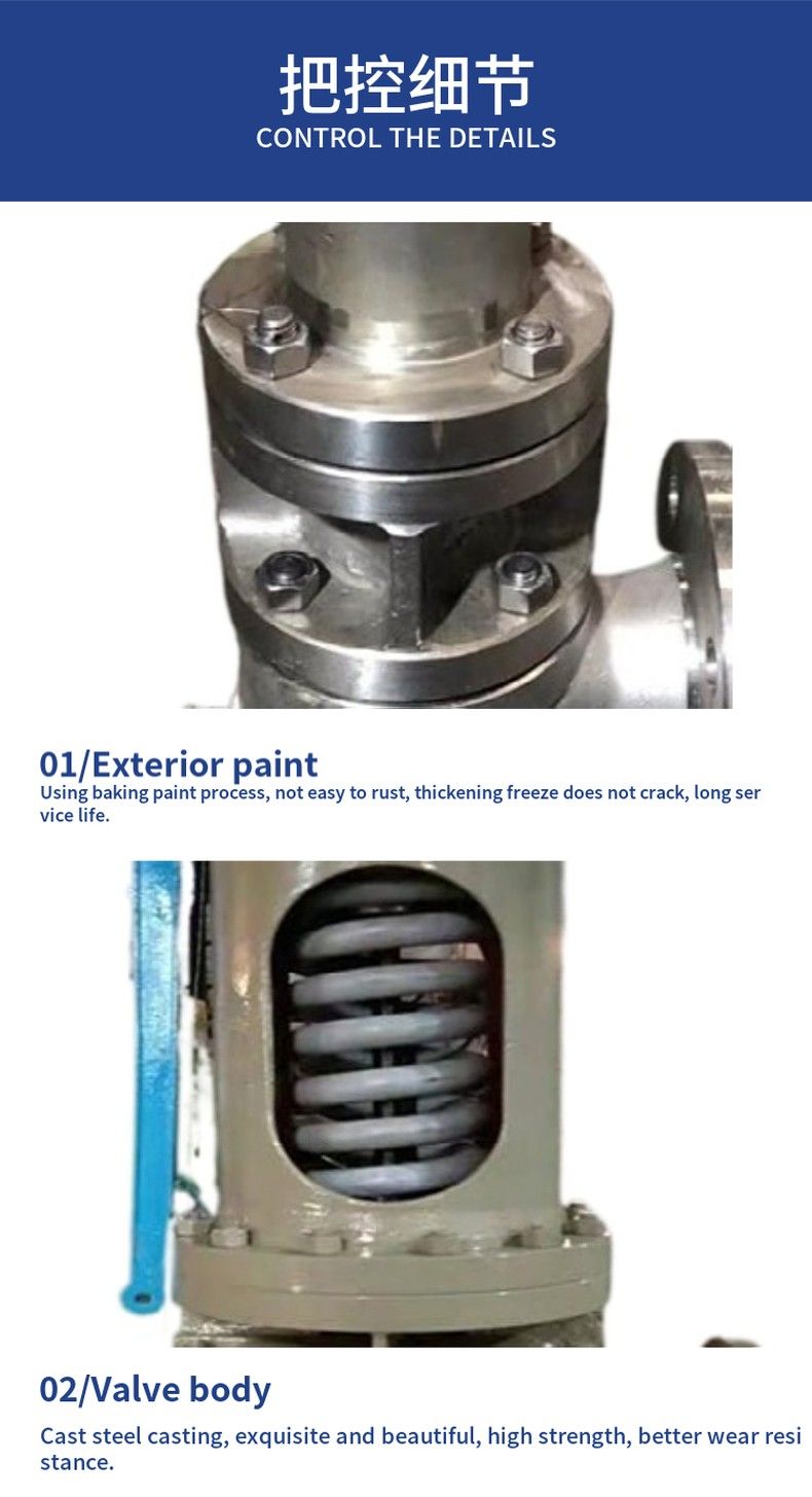 A40Y with radiator spring fully open safety valve