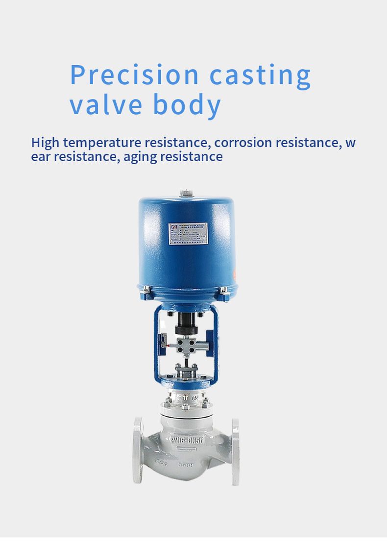 SZAZP electric single-seat regulating valve