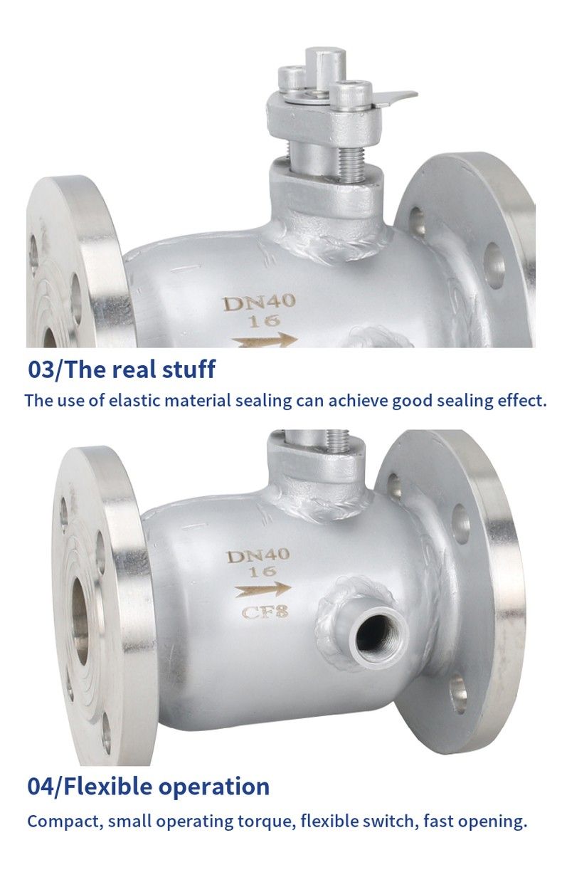 BQ41F jacket thermal insulation and cold ball valve