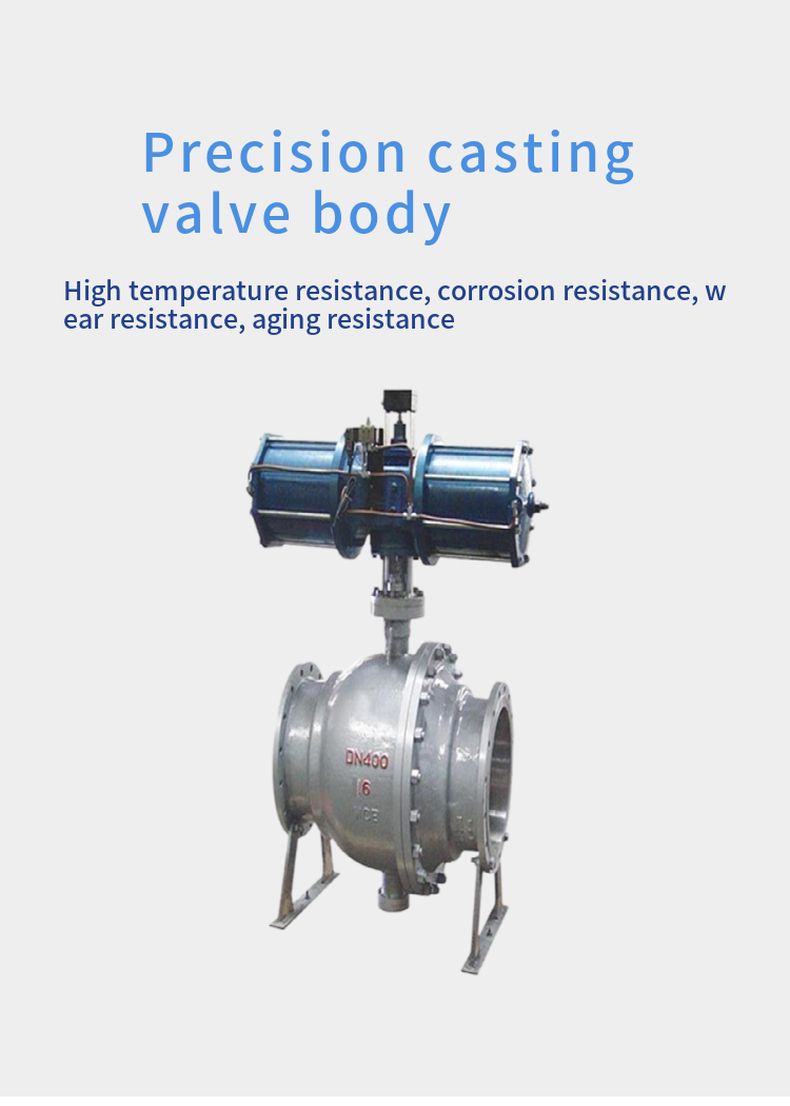 Q647HM Pneumatic pulverized coal injection, ash discharge special ball valve