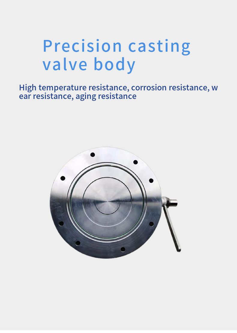GID Manual high vacuum butterfly valve