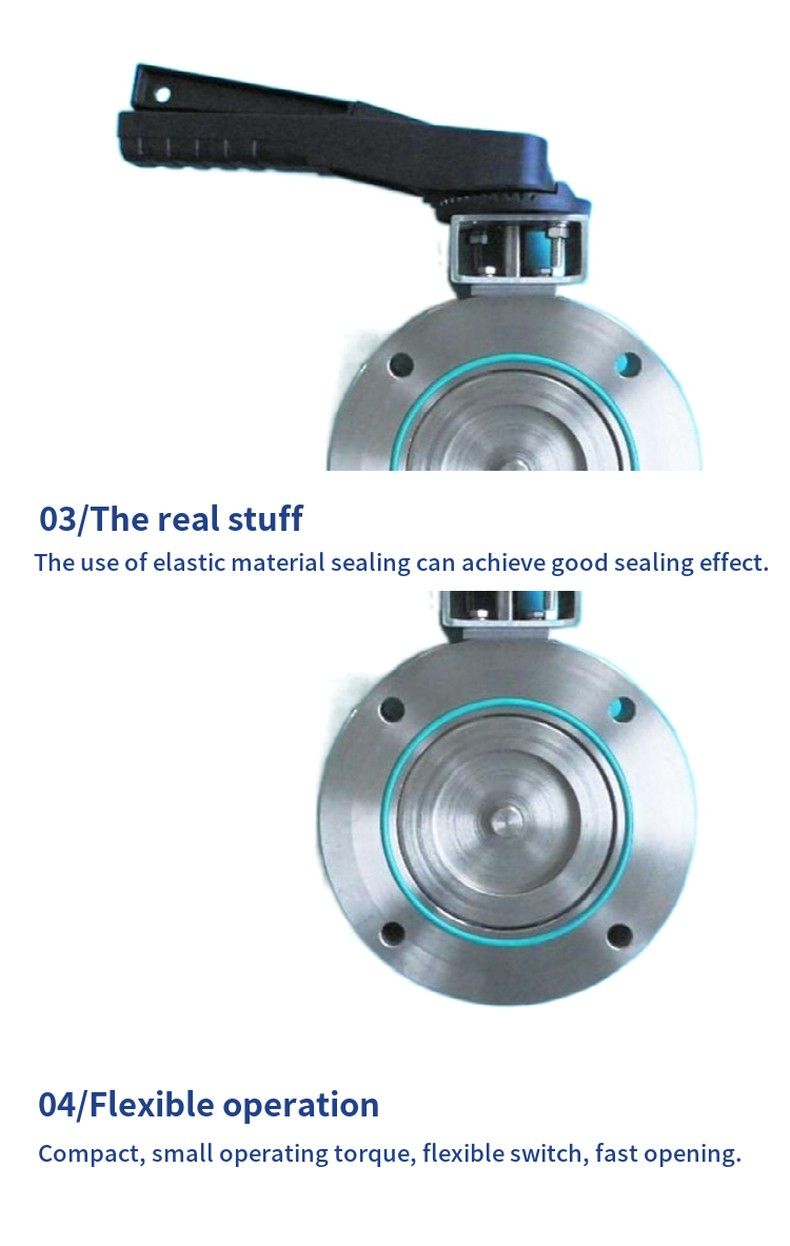 GID Manual high vacuum butterfly valve