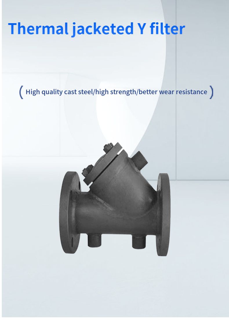 Thermal jacketed Y filter